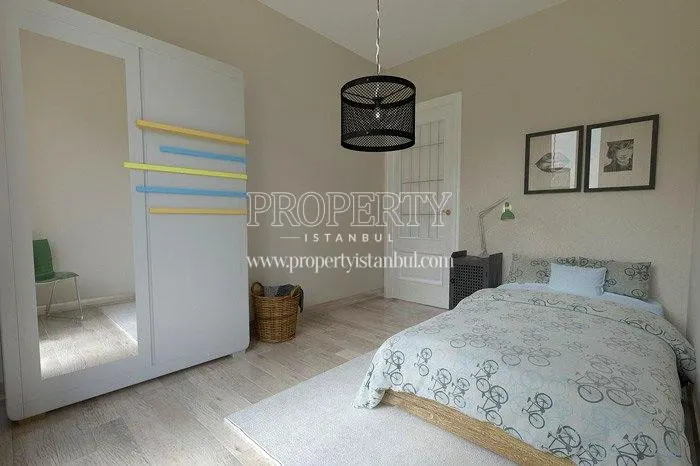 One of the bedrooms in Odak 2049