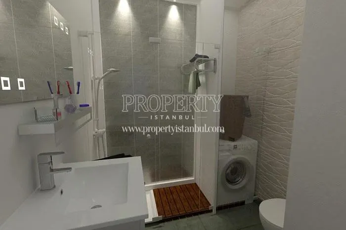 One of the bathrooms in Odak 2049