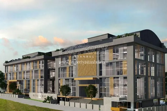 The blocks of Ofis in Maltepe