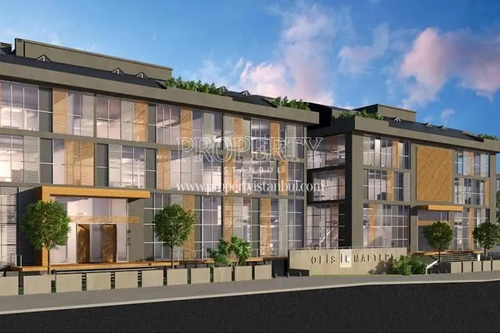 The blocks of Ofis in Maltepe