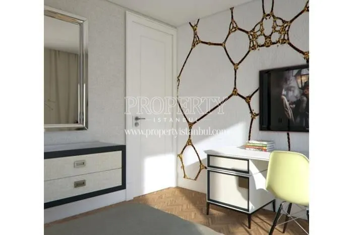 The inside of the Ofton Beyoglu sample apartment