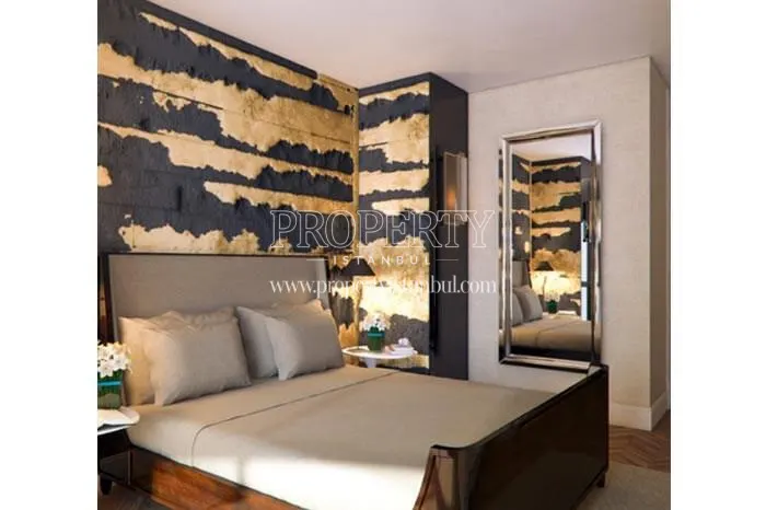 Small master bedroom in Ofton Beyoglu
