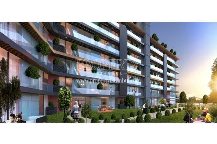 Ofton Beyoglu compound garden