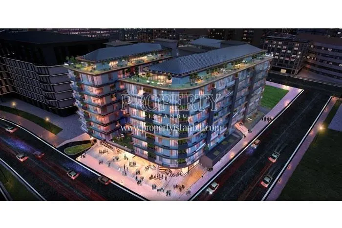 Ofton Beyoglu project at night