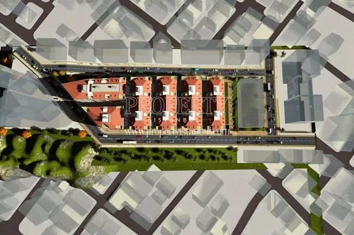 Panoramic view of the Olcay Doruk Kent project