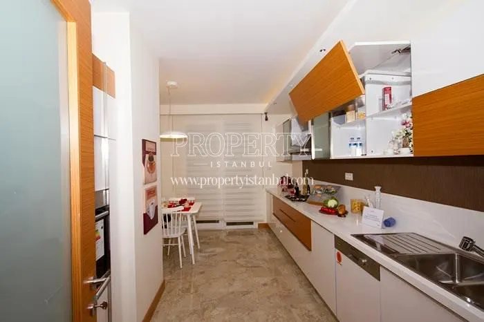 One of the kitchens in Olimpa Park Plus