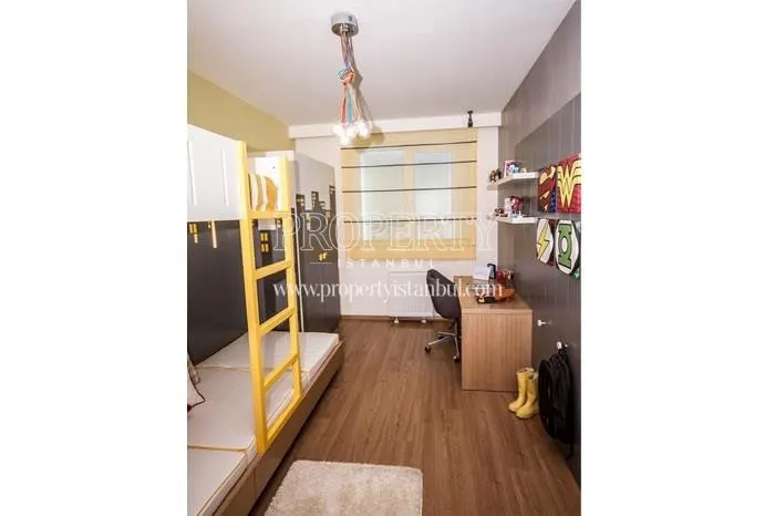 One of the bedrooms in Olimpa Park Plus