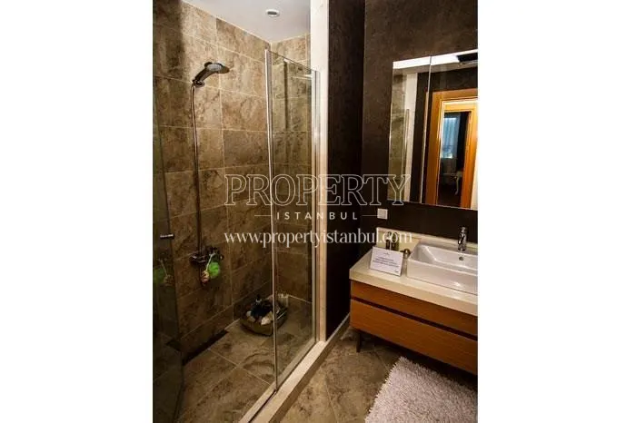 One of the bathrooms in Olimpa Park Plus