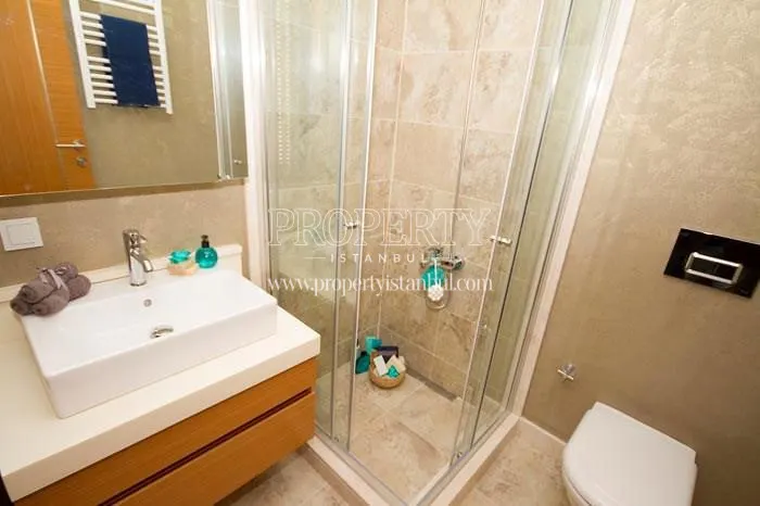 One of the bathrooms in Olimpa Park Plus