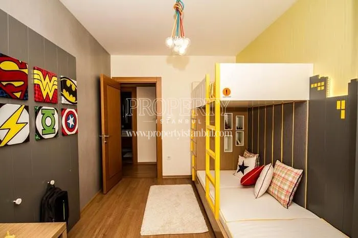 One of the bedrooms in Olimpa Park Plus