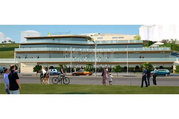 The shopping mall in Olivo Atakent