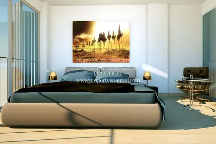 One of the master bedrooms in Olivo Atakent
