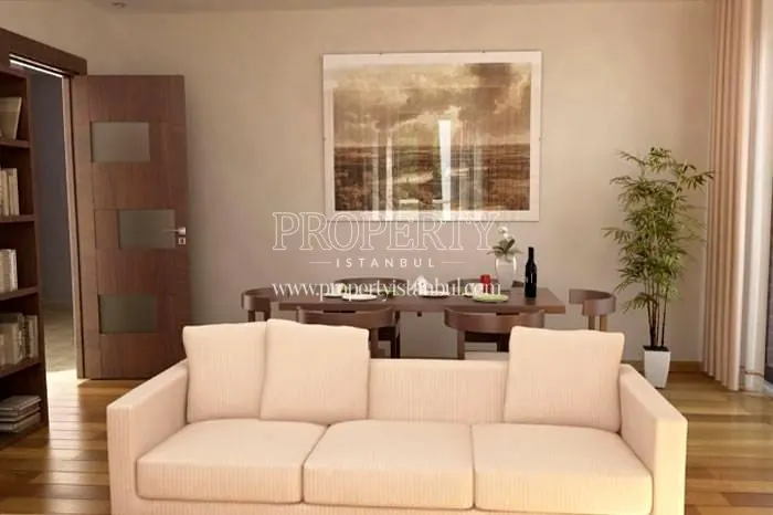One of the living rooms in Onay Garden Residence