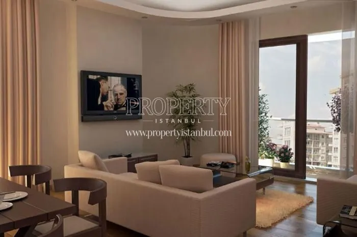 One of the living rooms in Onay Garden Residence