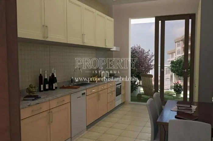 One of the kitchens in Onay Garden Residence