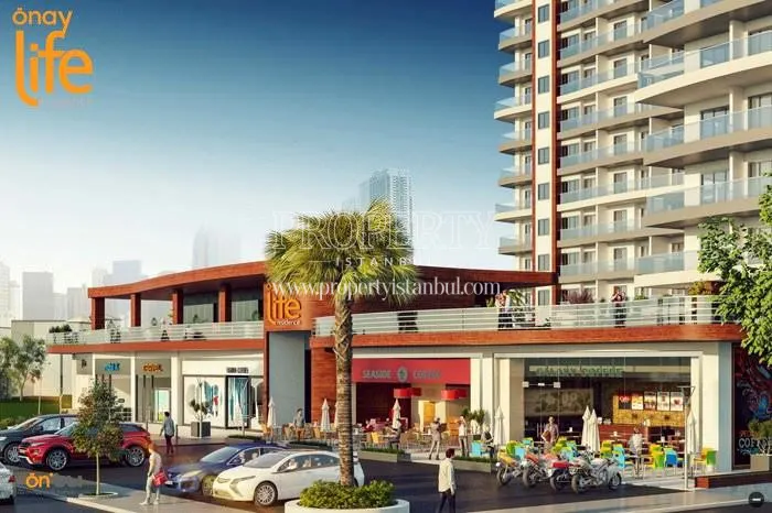 Shopping center in Onay Life Residence