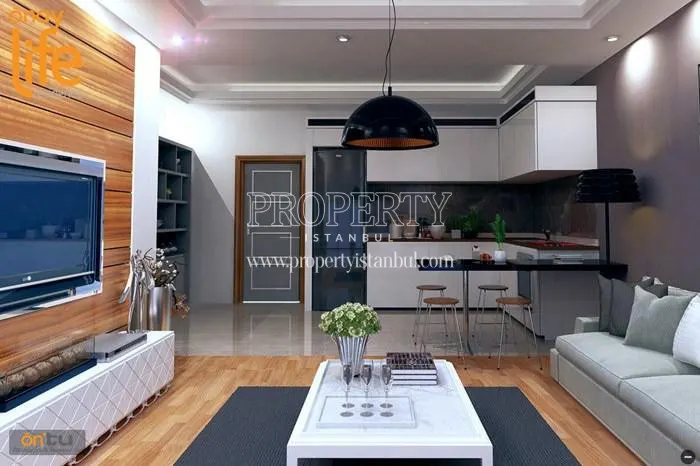 One of the open kitchens in Onay Life Residence