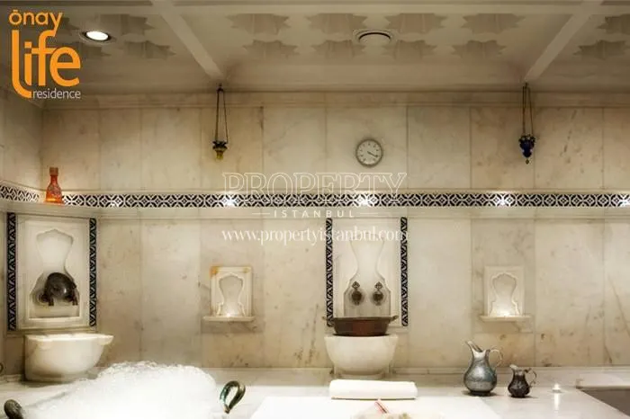Turkish bath in Onay Life Residence