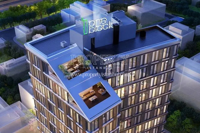 The top floor of the One Block Umraniye building