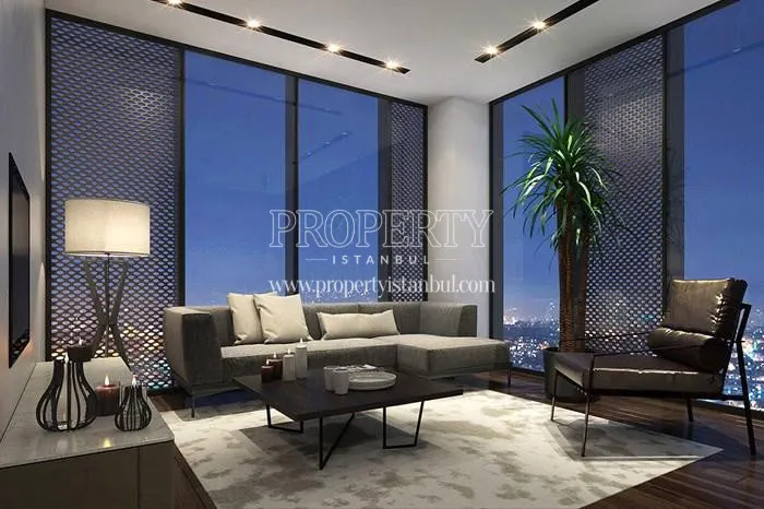 Small living room in One Block Umraniye