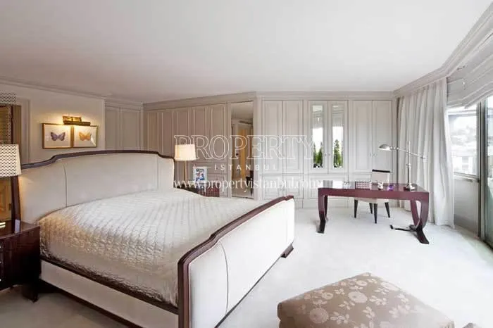 Luxury master bedroom in One Ortakoy