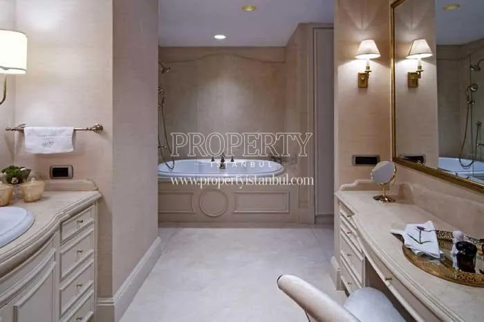 Luxury pink bathroom in One Ortakoy