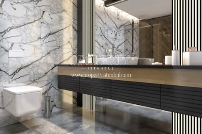 One of the bathrooms in Onur Life 180