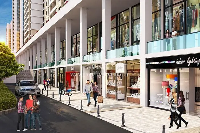 Shopping center in Onur Park Life Istanbul