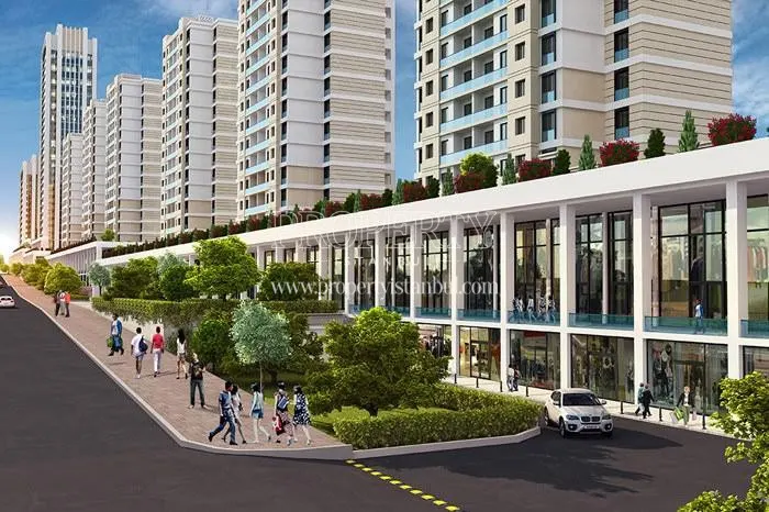 The shops in Onur Park Life Istanbul