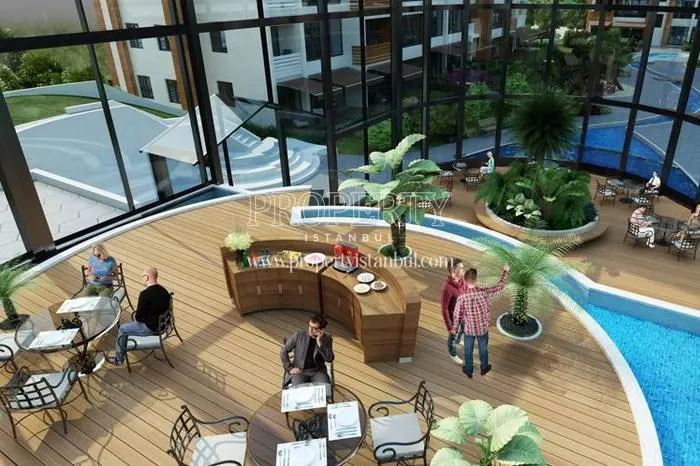 The cafe in the Optimal Life compound