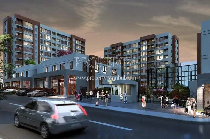 Optimal Life compound view from the street