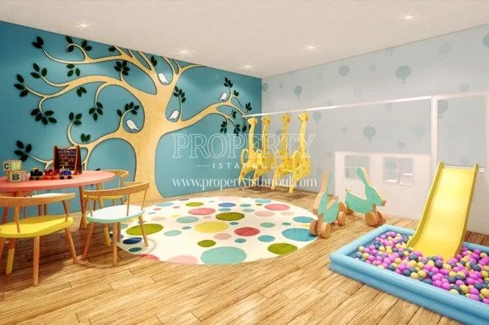 The indoor playground in the Optimum 88 project