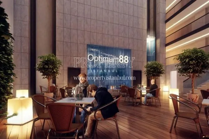 The cafe in Optimum 88