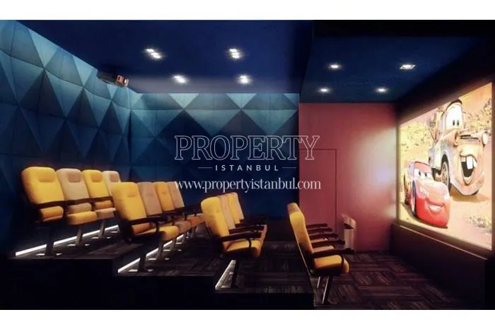 The private cinema in Optimum Gardens