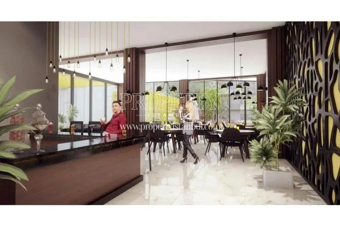 The cafe in Optimum Gardens