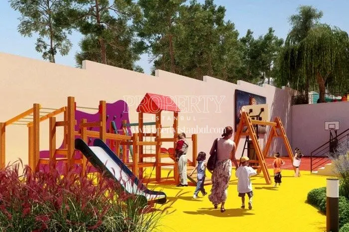 Playground for children in the Optimum Gardens compound
