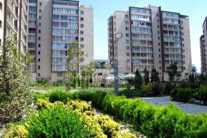 The landscaped areas in Orion Park