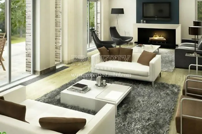 One of the living rooms in Ormanada