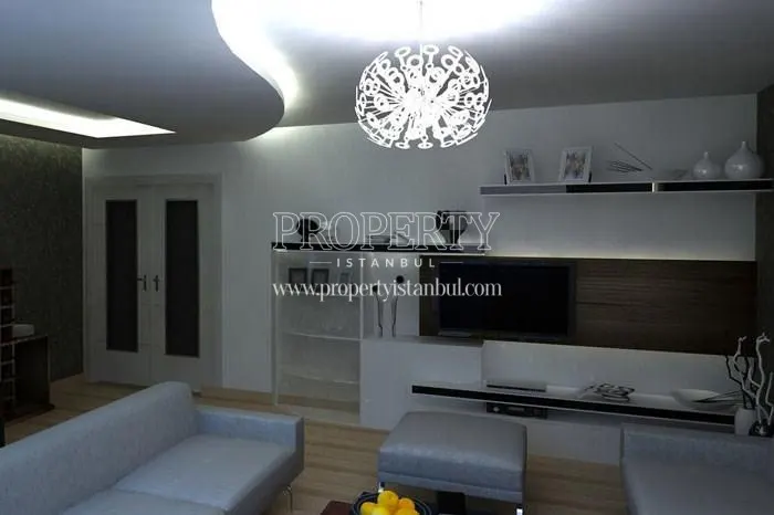 A living room in Osten Park Evleri