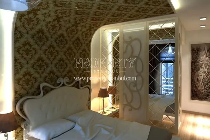 A bedroom in Osten Park Evleri