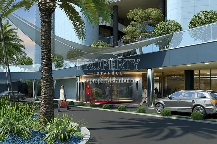 People going to the shopping center in Ottomare Suites