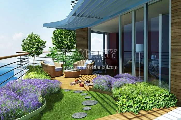 One of the penthouses in Ottomare Suites