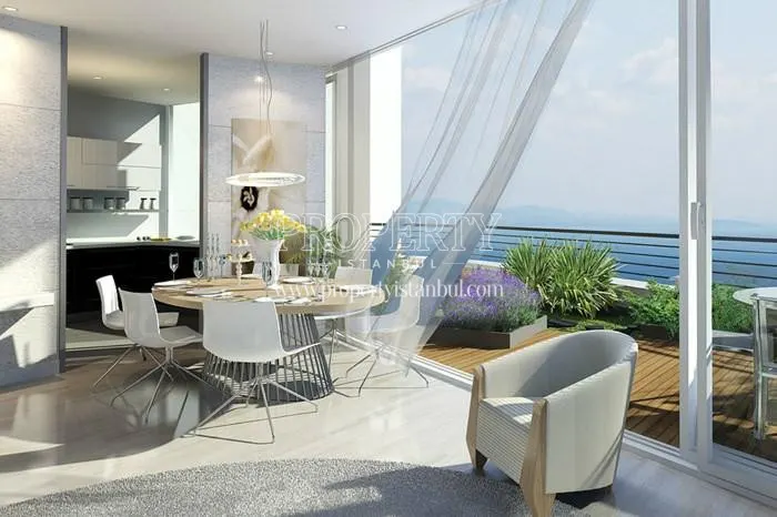 Amazing sea view from one of the apartments in Ottomare Suites