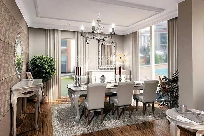 Luxury dining room in Own Garden Yakacik