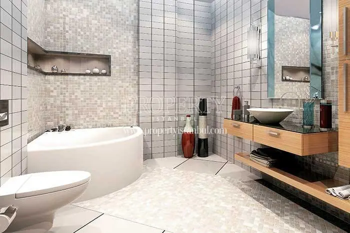 One of the bathrooms in Own Garden Yakacik