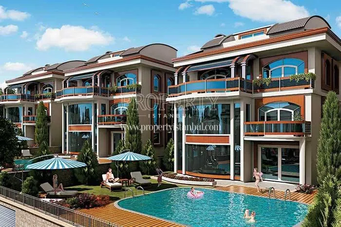 The villas in Own Garden Yakacik