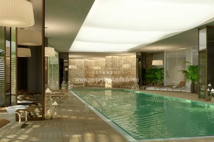 Indoor swimming pool in Ozak Hayattepe