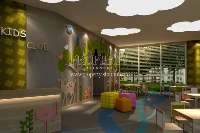 Kids club in the Ozak Hayattepe compound