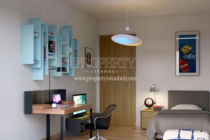 One of the bedrooms in Ozak Hayattepe homes