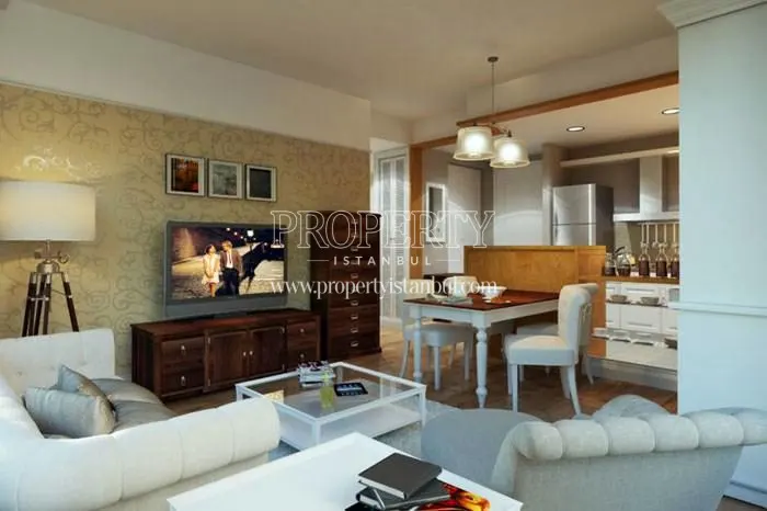 One of the living rooms in Ozak Hayattepe